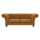 Wordsworth 3 Sits Chesterfield Soffa Tudor Mustard