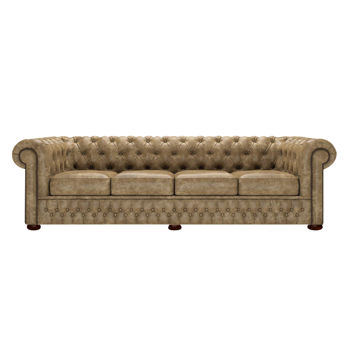 Classic 4 Sits Chesterfield Soffa Etna Beige