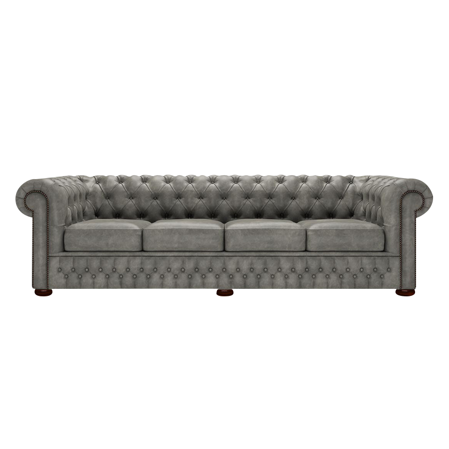 Classic 4 Sits Chesterfield Soffa Etna Grey