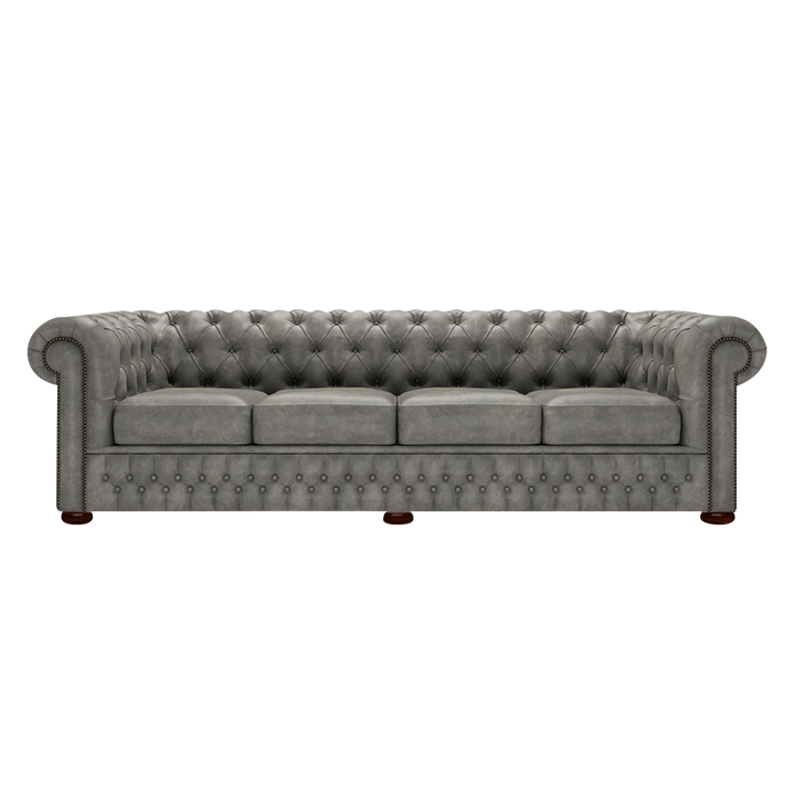 Classic 4 Sits Chesterfield Soffa Etna Grey