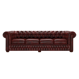 Classic 4 Sits Chesterfield Soffa Etna Red