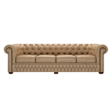 Classic 4 Sits Chesterfield Soffa Old English Parchment