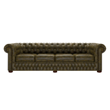 Classic 4 Sits Chesterfield Soffa Tudor Birch