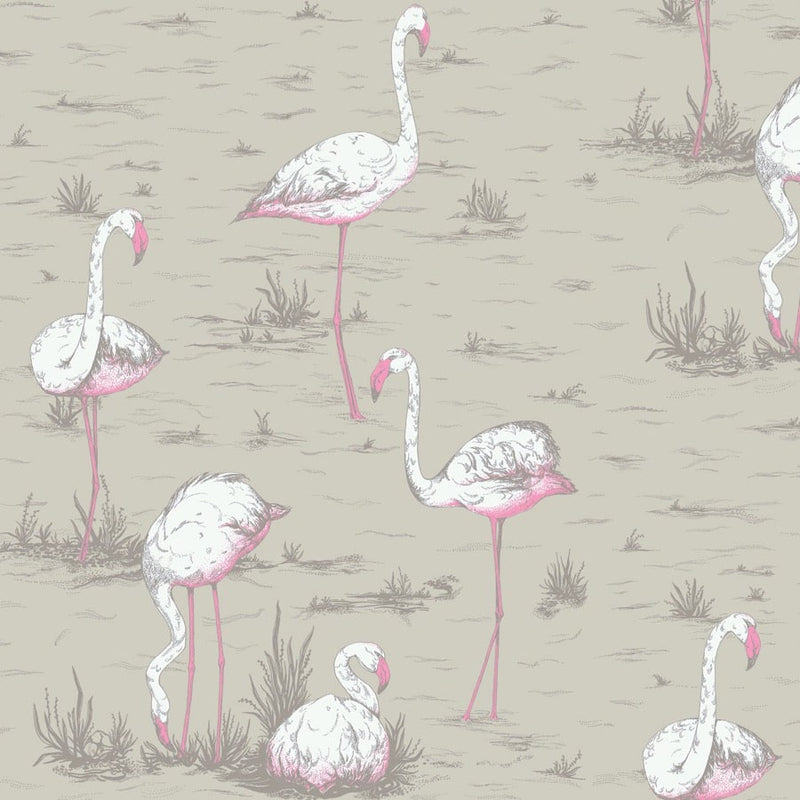 Flamingos Tyg — Cole & Son