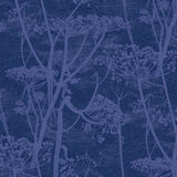 Cole and Son Tyg Cow Parsley Hyacinth & Ink