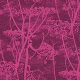 Cole and Son Tyg Cow Parsley Magenta & Plum