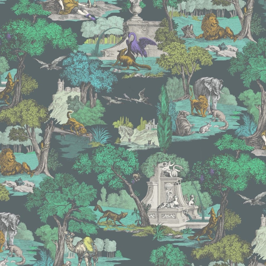 Cole and Son Tyg Versailles Grand Viridian