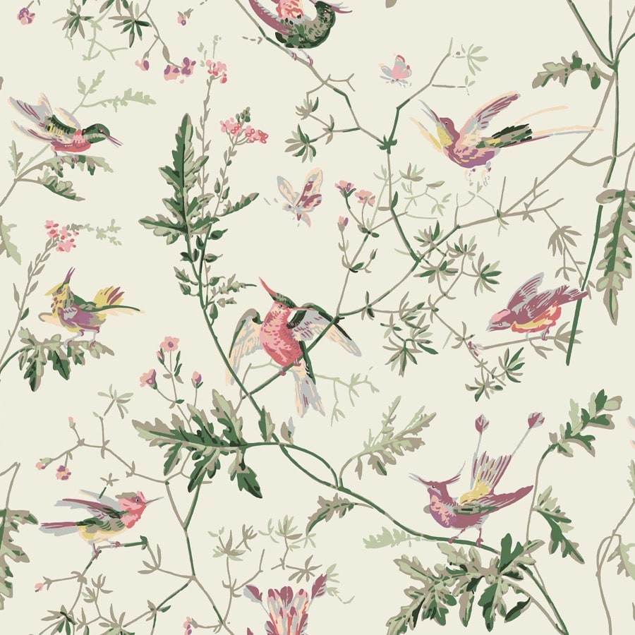 Cole and Son Tyg Hummingbirds Classic Multi