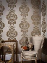 Cole and Son Tapet Baudelaire White & Ivory