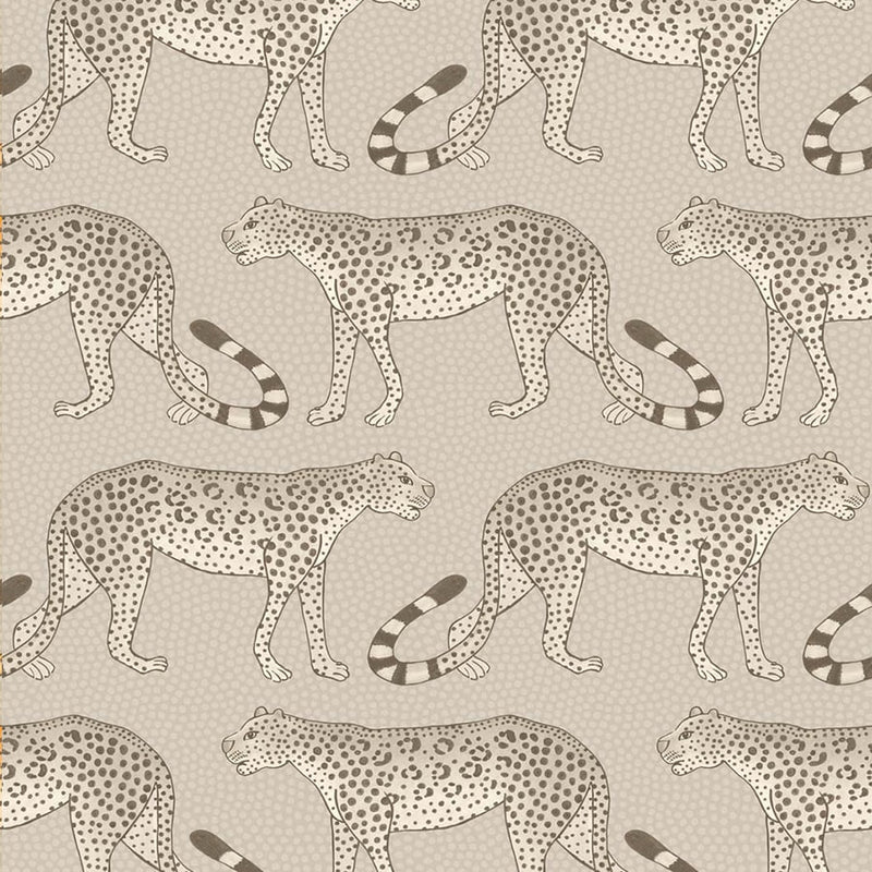 Leopard Walk Tapet — Cole & Son