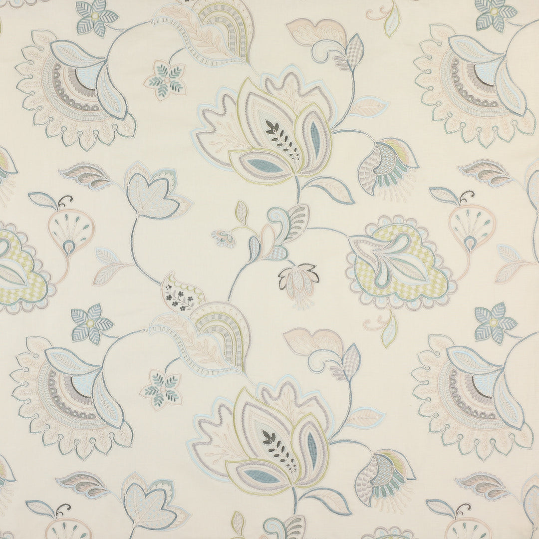 Colefax and Fowler Tyg Cressida Blue Cream