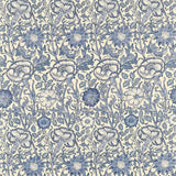 Morris and Co Tyg Pink & Rose Vellum Indigo