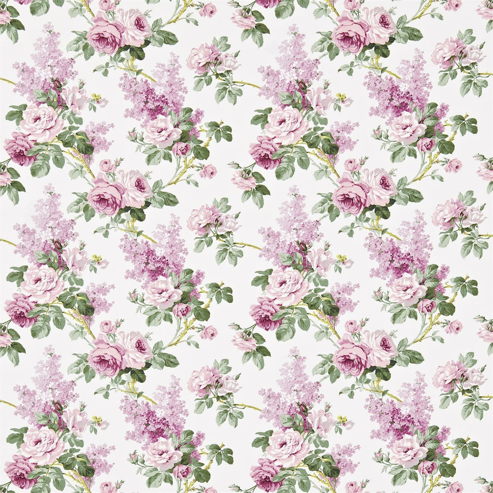 Sanderson Tyg Sorilla Pink And Lilac