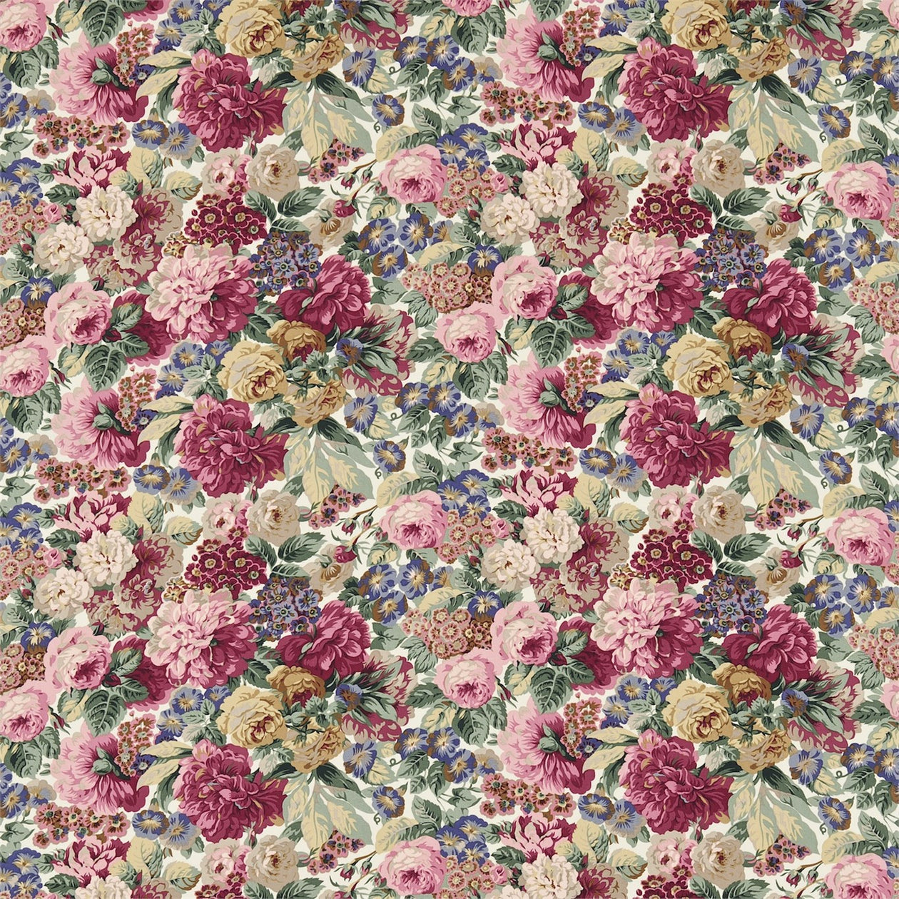 Sanderson Tyg Rose and Peony Red(Cotton)