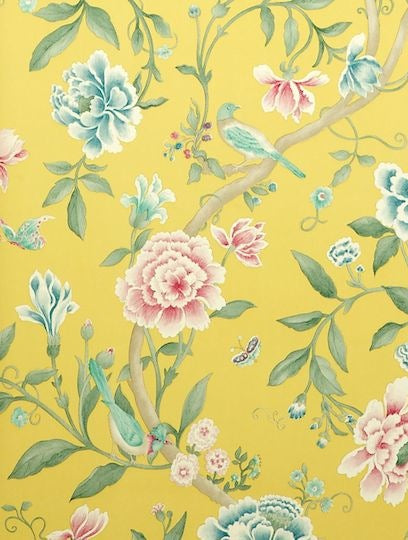 Porcelain Garden Tapet — Sanderson