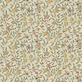 Morris and Co Tyg Fruit Ivory Teal