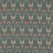 Morris and Co Tyg Snakeshead Thistle Russet