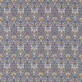 Morris and Co Tyg Snakeshead Indigo Hemp