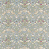 Morris and Co Tyg Strawberry Thief Slate Vellum