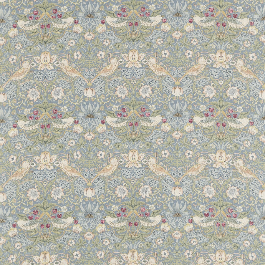 Strawberry Thief Tyg — Archive Prints — Morris & Co