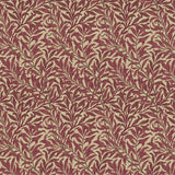 Morris and Co Tyg Willow Bough Crimson Manilla