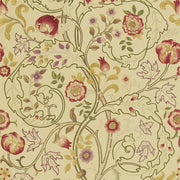 Morris and Co Tyg Mary Isobel Red Gold