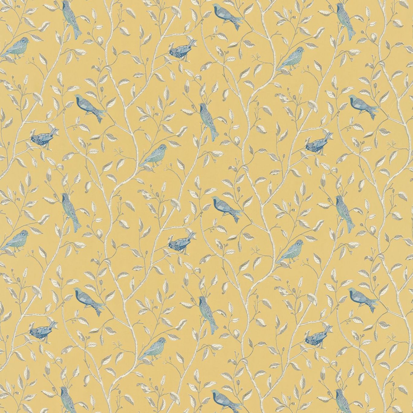 Load image into Gallery viewer, Sanderson Tyg Finches Yellow
