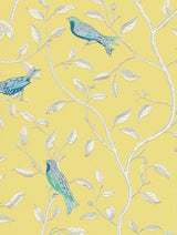 Sanderson Tapet Finches Yellow