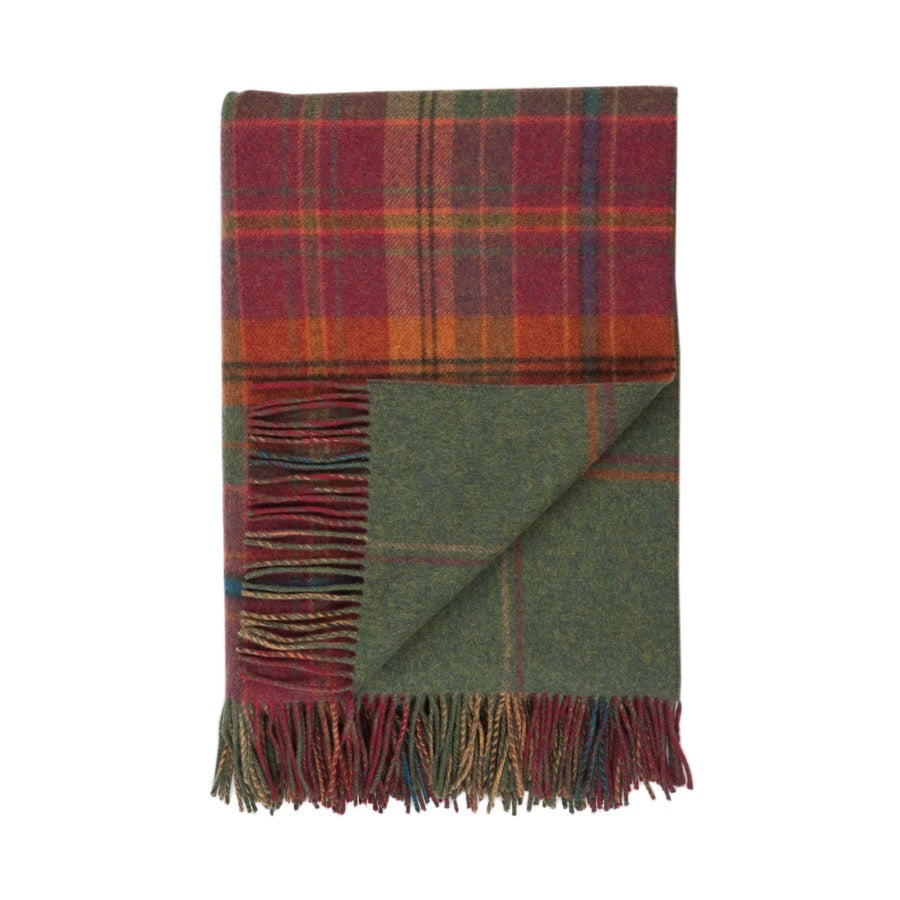 Johnstons Of Elgin Pläd Double Face Check Dunoon
