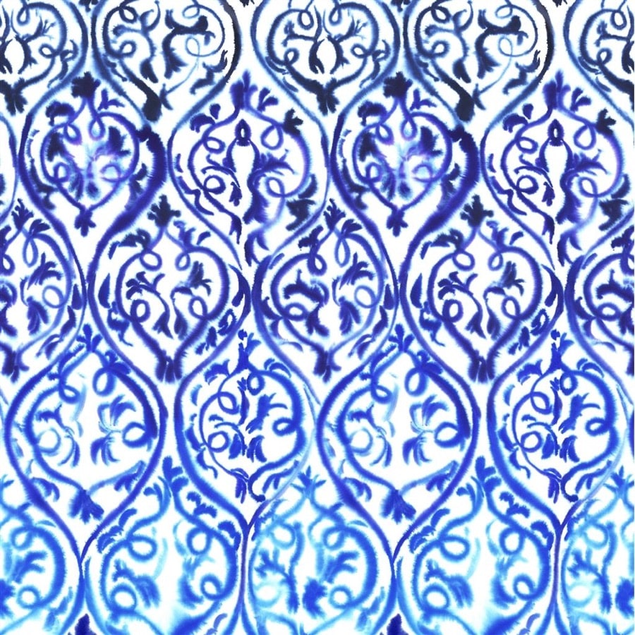 Designers Guild Tyg Arabesque Cobalt