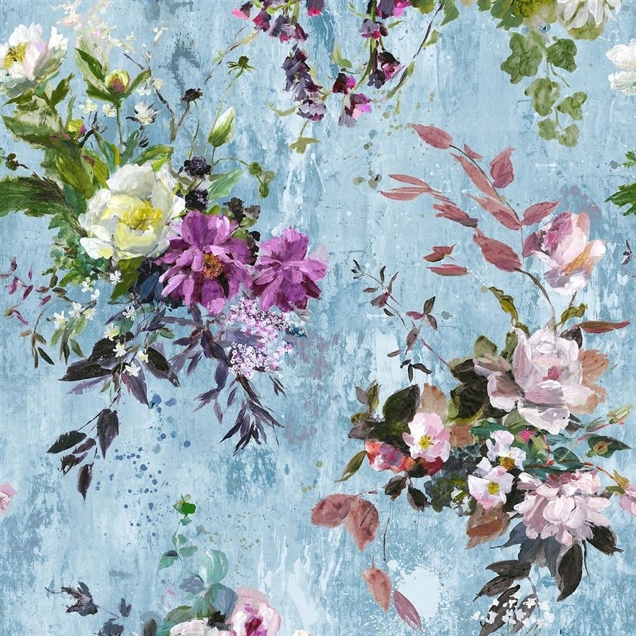Designers Guild Tyg Aubriet Slate Blue