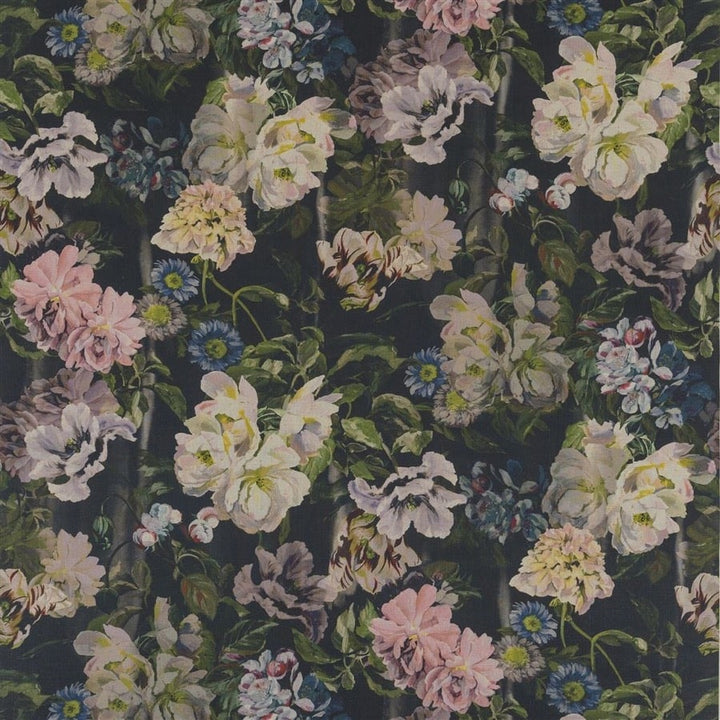 Designers Guild Tyg Delft Flower Graphite