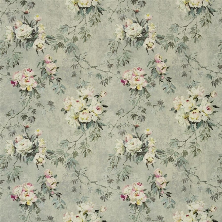 Designers Guild Tyg Floreale Zinc