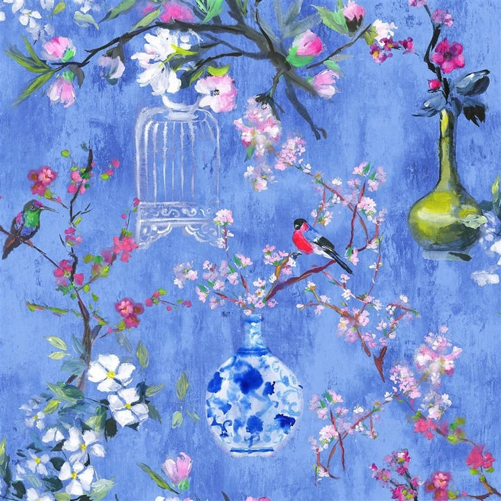 Designers Guild Tyg Istoriato Cobalt