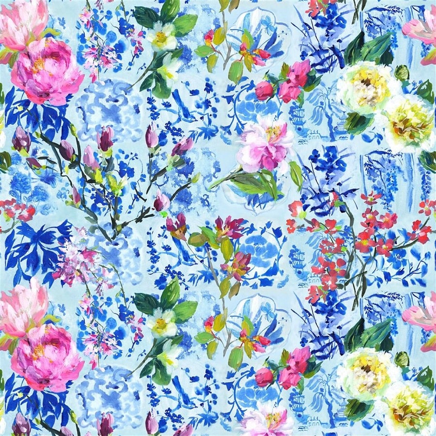 Designers Guild Tyg Majolica Cornflower