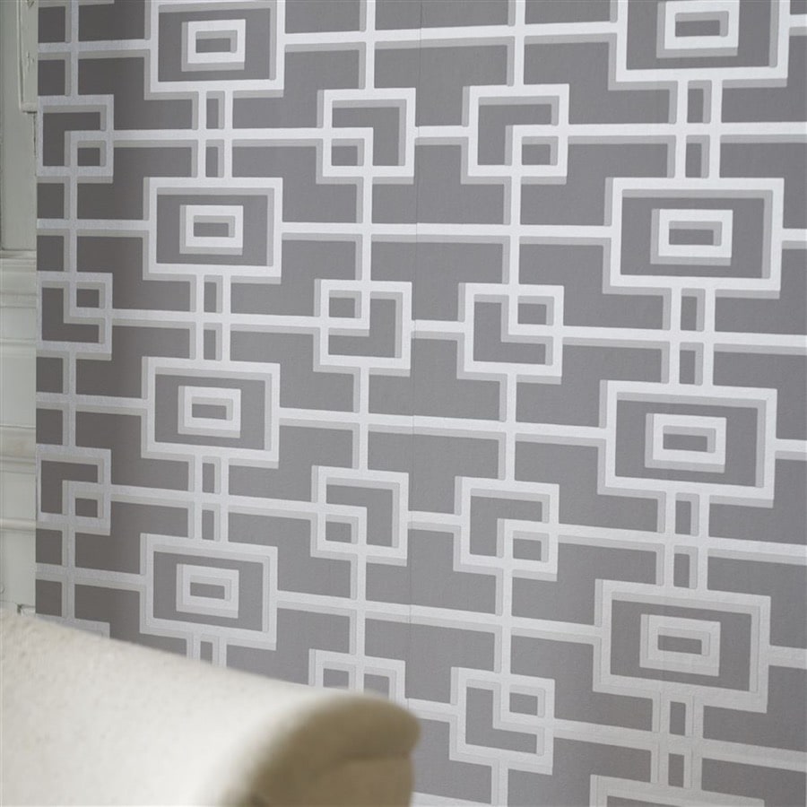 Designers Guild Tapet Rheinsberg Zinc