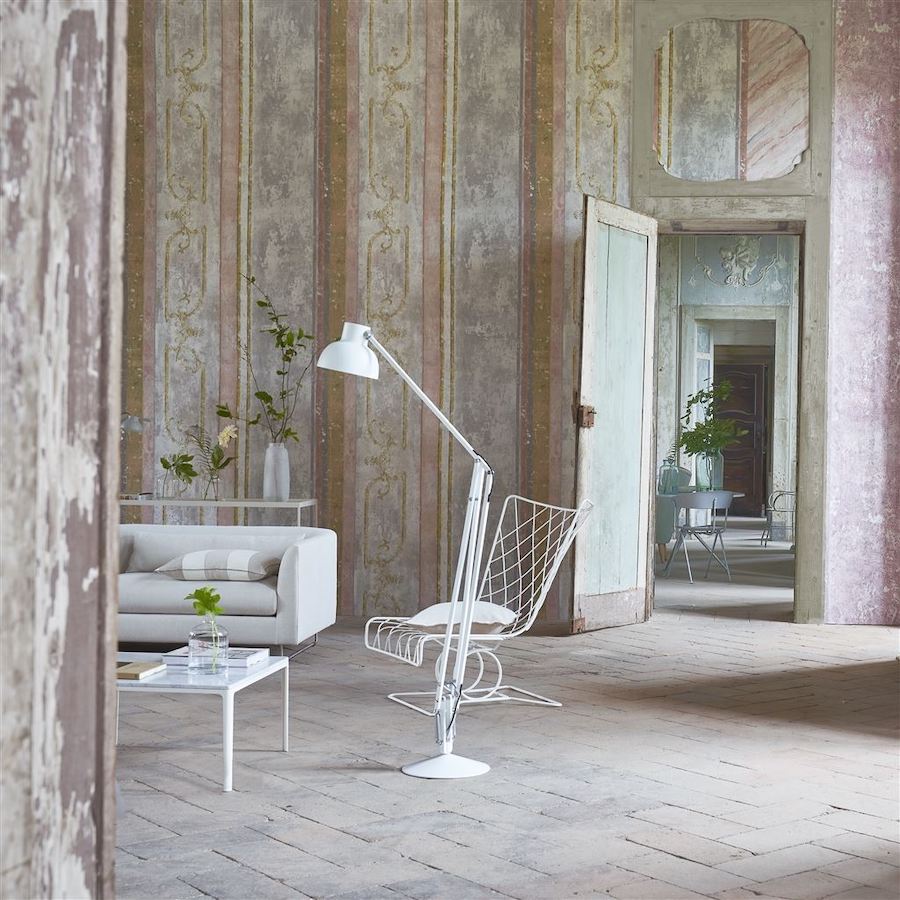 Designers Guild Tapet Foscari Fresco Scene 1 Tuberose