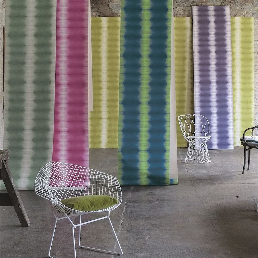 Designers Guild Tapet Savine Turquoise