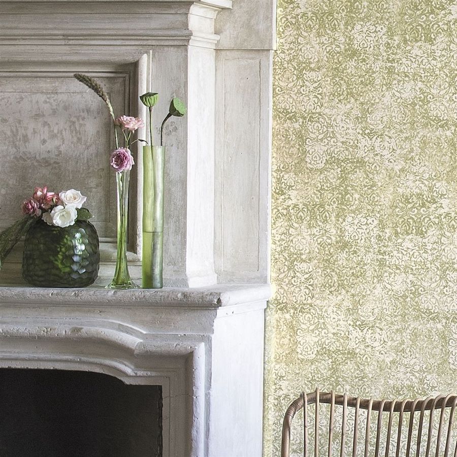 Designers Guild Tapet Contarini Silver