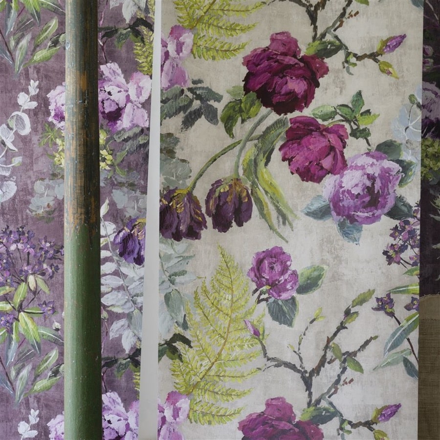 Designers Guild Tapet Tulipani Linen