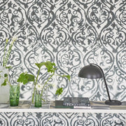 Designers Guild Tapet Arabesque Graphite