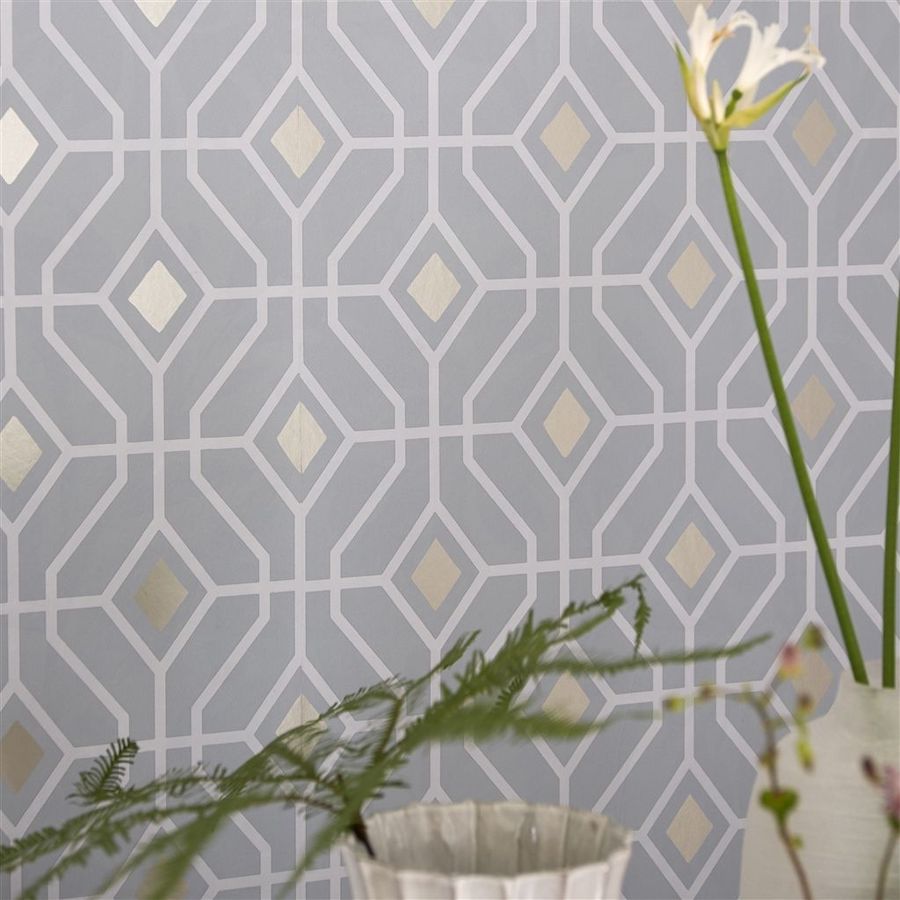 Designers Guild Tapet Laterza Sky