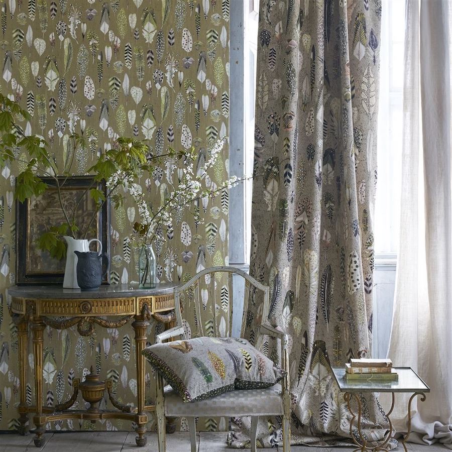 Designers Guild Tapet Quill Vanilla