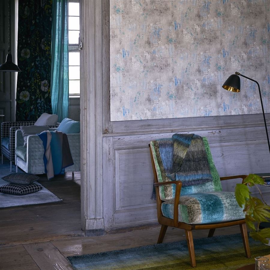 Designers Guild Tapet Impasto Silver