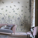 Designers Guild Tapet Papillons Eau De Nil