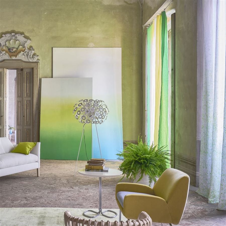 Designers Guild Tapet Savoie Lemongrass