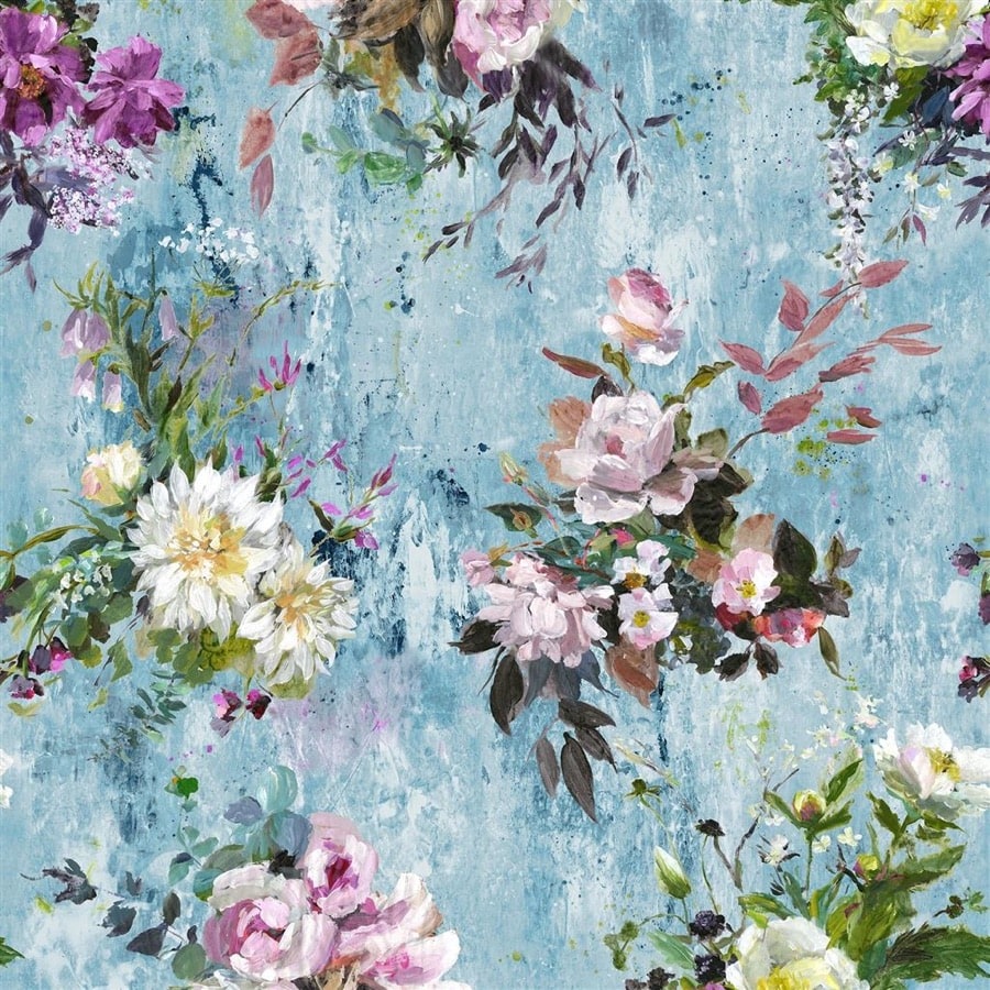 Designers Guild Tapet Aubriet Slate Blue