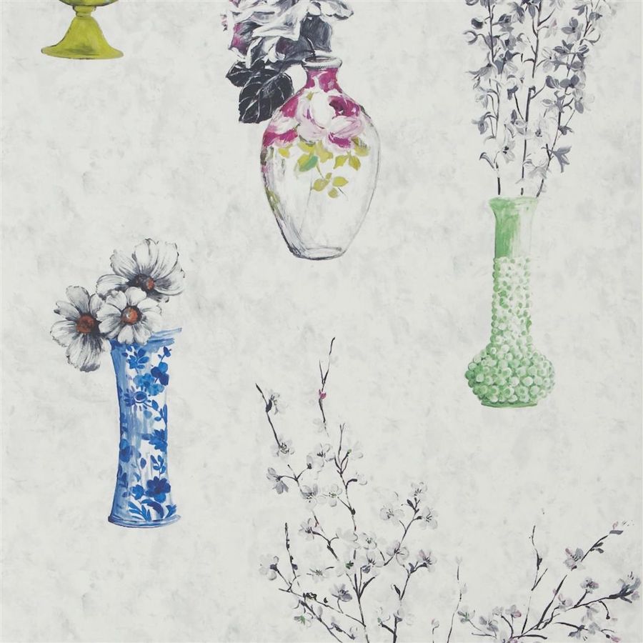 Designers Guild Tapet Celeste Porcelain
