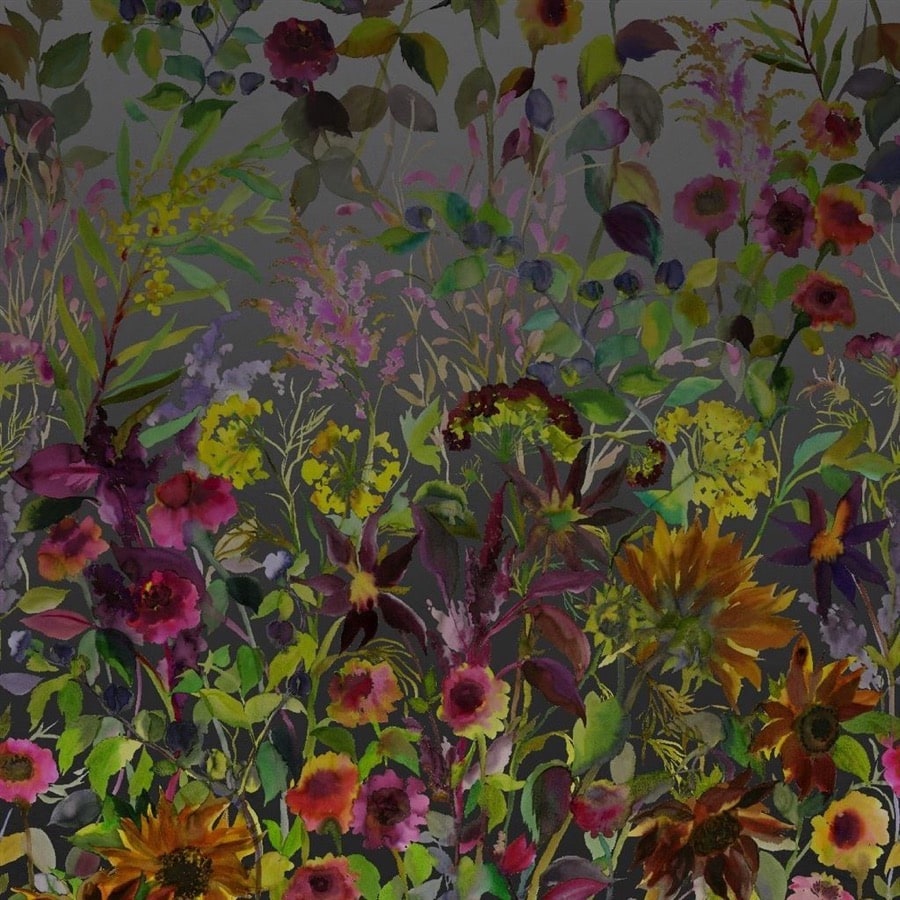 Designers Guild Tapet Indian Sunflower Graphite