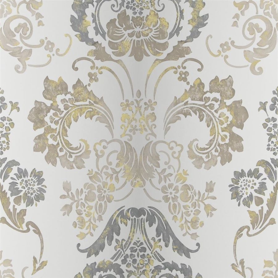 Designers Guild Tapet Kashgar Steel